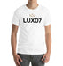 Lux 07 T-shirt, white with black 
